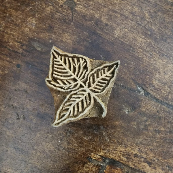 Leaf Block Print Stamp