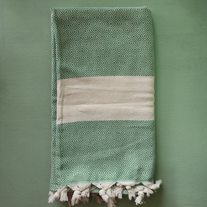 Green Turkish Towel