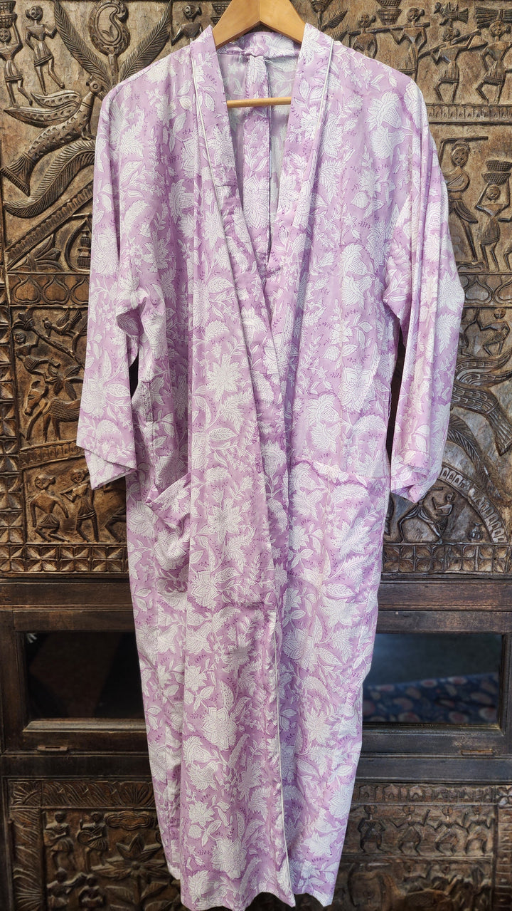 cotton dressing gown