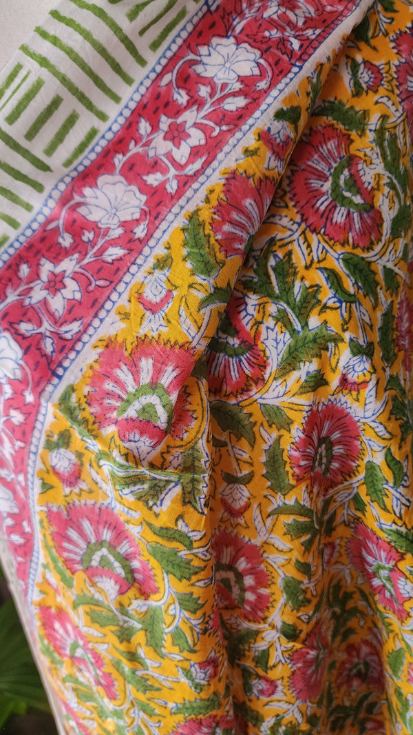 Close up cotton sarong