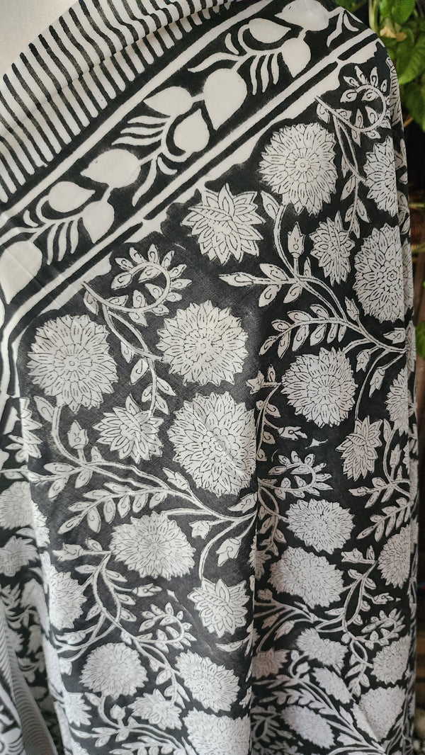 Cotton sarong close up