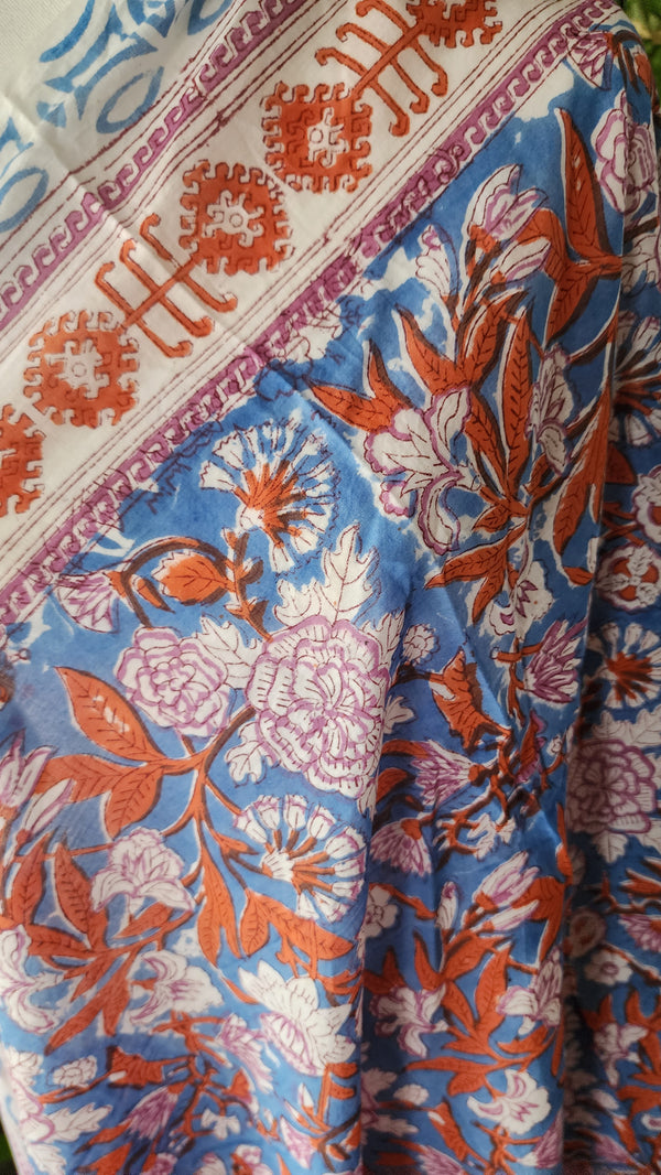 Cotton sarong close up