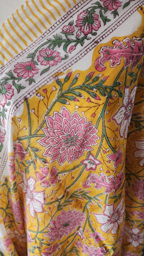 Close up cotton sarong