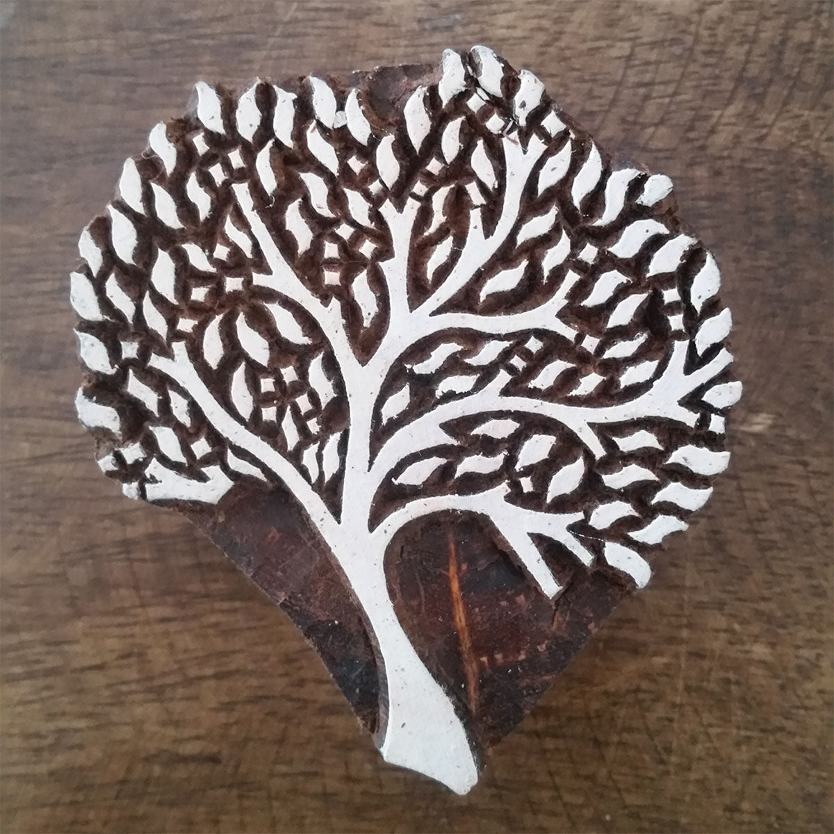 Tree Block Print Vector Tree Block Print Stamp - Basera